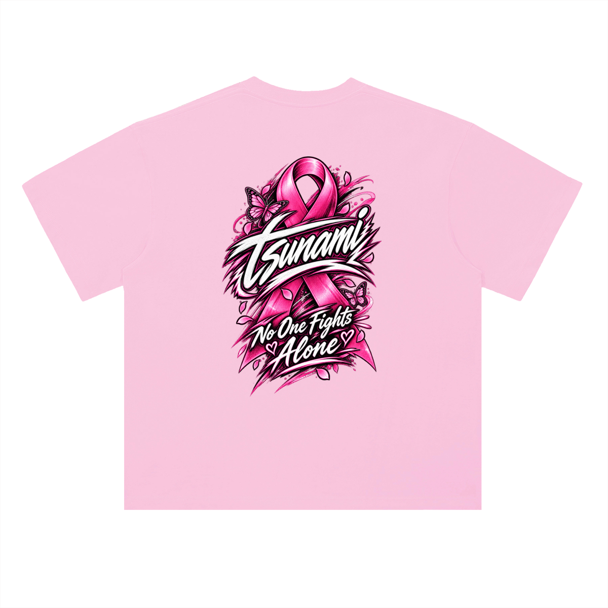 No One Fights Alone Breast Cancer Awareness